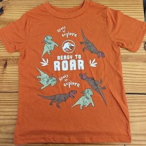 Jurassic world t shirt top boys